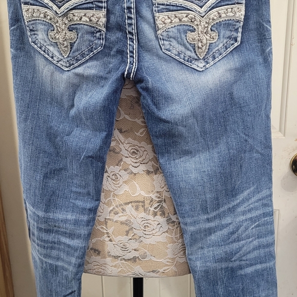 ROCK REVIVAL SHAYLEE STRAIGHT WOMENS JEANS - Picture 3 of 7